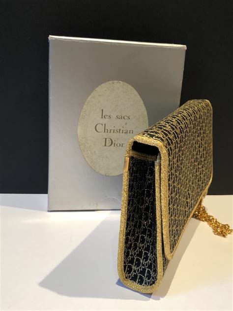 vintage christian dior clutch
